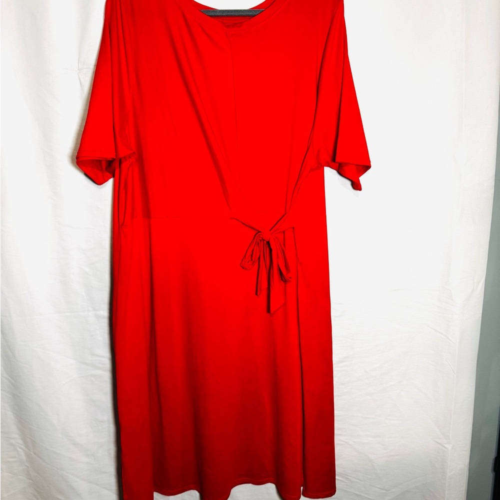 Cuddl Duds Red Dress